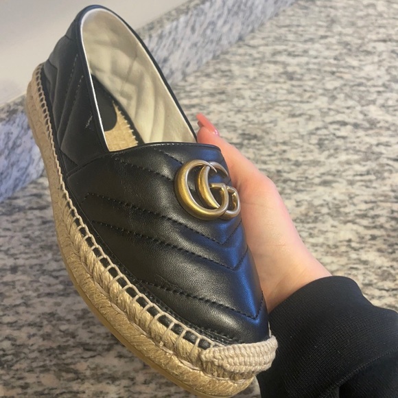 Brand new Gucci Espadrilles Shoes! Excellent condition, only tried on indoors. - Picture 1 of 9